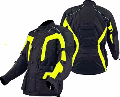 Winddichte waterdichte Hiviz allseason motorjas
