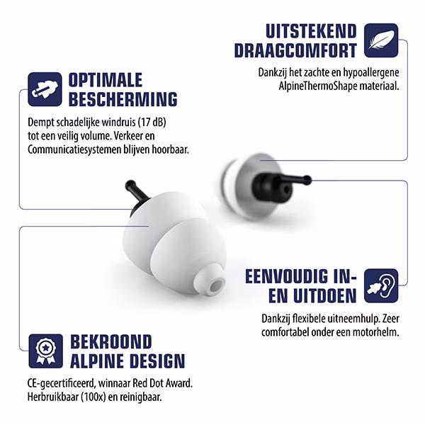 Motor oordoppen gehoorbescherming - Afbeelding 6