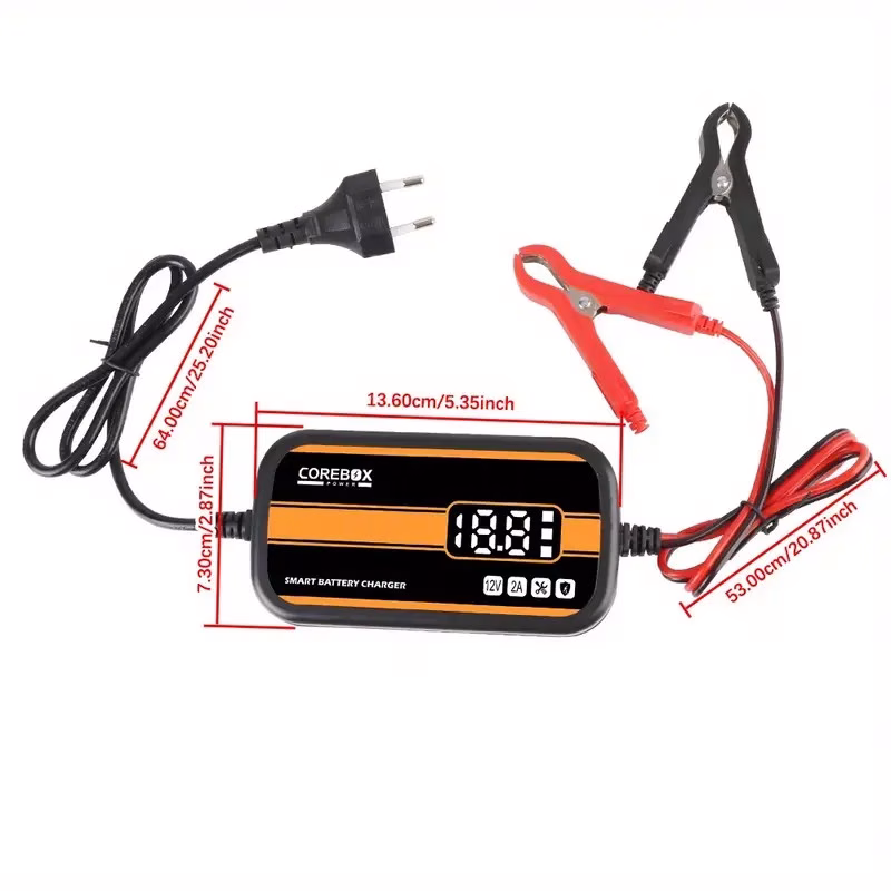 Corebox intelligent motorfiets acculader